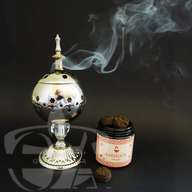 DIY Bakhoor Incense Crafting Kit | Make Your Own Scent | Arabic Oud Burner Gift Set | Create Custom Bakhoor Fragrance | Home Aromatherapy