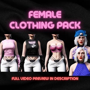 Clothing Pack / High Quality / FiveM Ready / 5GB / Optimized