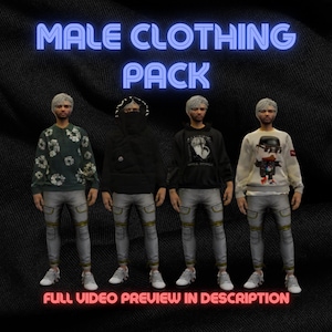 Clothing Pack / High Quality / FiveM Ready / 7GB / Optimized