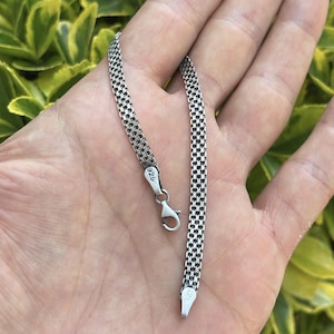 Oxidized Bracelet Men’s Silver Bracelet, Eye-Catching, Durable & Handmade, The Ultimate Masculine Accessory, Great Gift Idea for Stylish Men