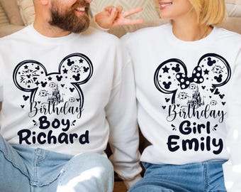 Disney Birthday Girl Sweatshirt, Disney Mickey Birthday Sweater, Mickey Birthday Hoodie, Disney Trip Sweatshirt, Disneyland Hoodie