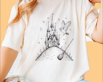 Wizard School Shirt, Universal Vacation Shirt, Magical Castle Shirt, Nerd Gift, Comfort Colors Universal Studios Shirt For Family