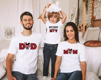 Custom Spiderman Birthday Family Matching Shirt, Superhero Shirt, Mom of The Birthday Boy, Spider-Man Tee, Amazing Spider Man TShirt