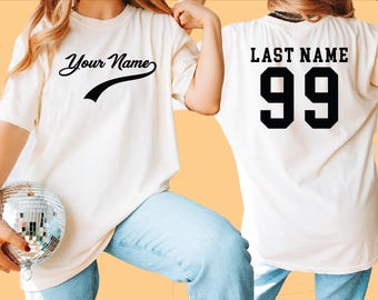 Custom Team Name Jersey Shirt, Personalized Baseball Shirt, Sports Team Shirts, Custom Jersey Shirt, Custom Sport Shirts, Custom Tees