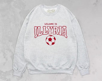 Welcome to Illyria Sweatshirt / She&#39;s the Man / Soccer / Rom Com / y2k / nostalgic movies / nostalgic tv / gifts for her