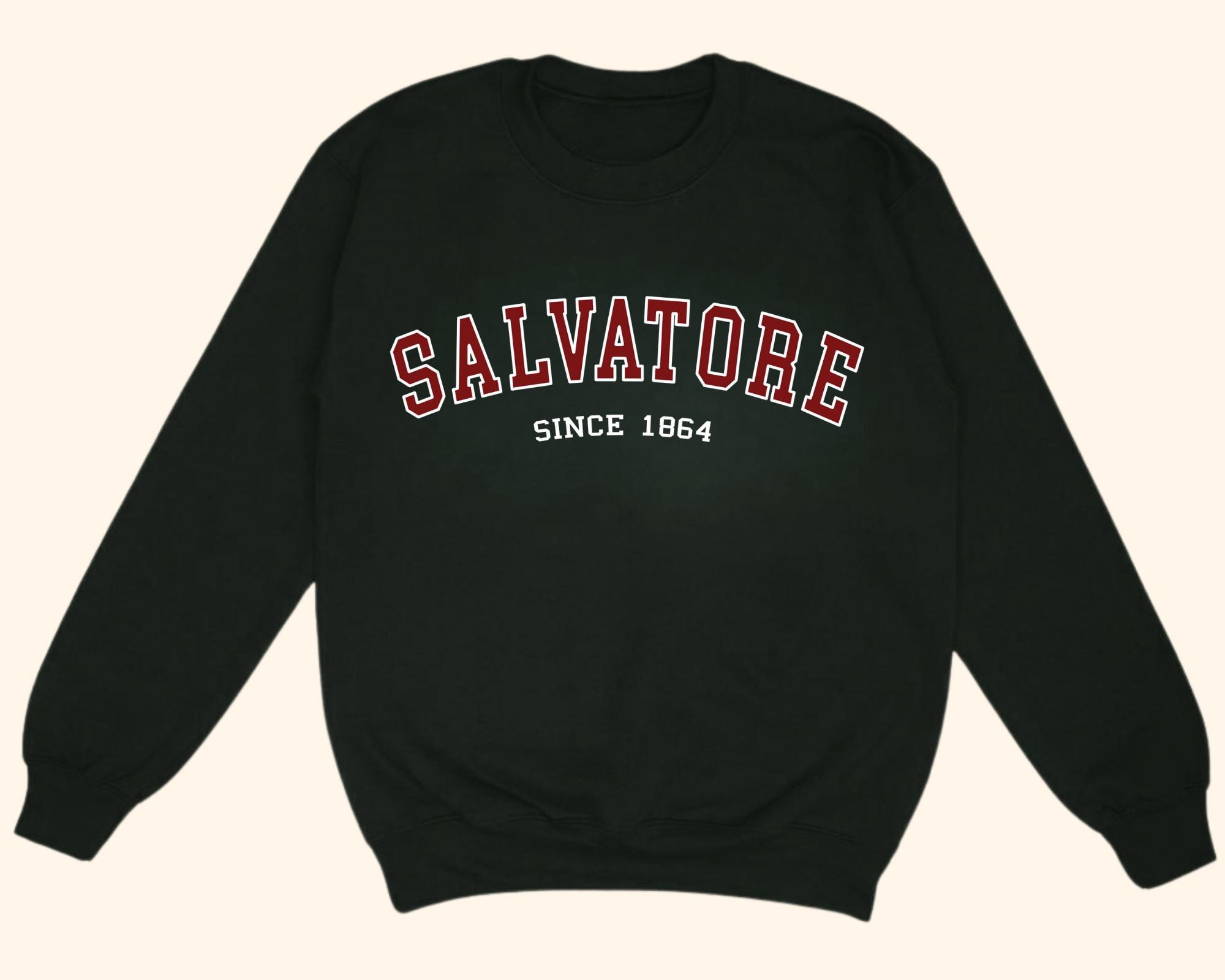 Since 1864 Felpa The Vampire Diaries Salvatore Vintage Felpa