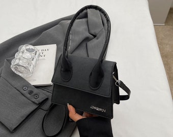 Jacquemus inspiró bolsa portátil-regalo del día de la madre-regalo de cumpleaños