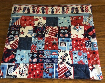 Patchwork project bag