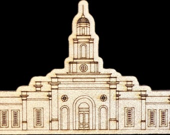 Aangepaste tempelmagneet voor heiligen der laatste dagen