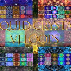 Liquid Crystal VJ Loops