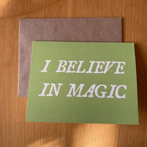 carte de voeux tu es magique ~ tu m'inspires ~ carte d'anniversaire ~ carte pour meilleur ami ~ jolie carte d'amour ~ carte alternative pour la Saint-Valentin