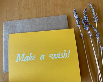 manifest that ~ funny birthday card ~ snarky birthday card for friend ~ birthday wish ~ manifestation ~ you got this ~ eco-friendly card