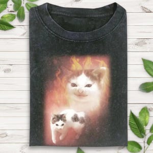 Grumpy Cat Shirt, Funny Cat Meme Shirt, Cat Shirt, Gen Z Joke Shirt, Stupid Brainrot Gift, Cat Lover Gift, Funny Kitty Tee, Cool Cat Shirt