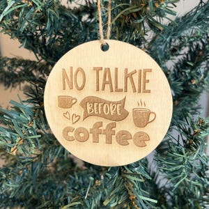 Adornos navideños para amantes del café