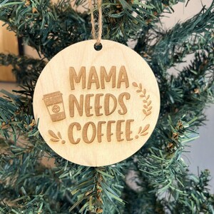 Adornos navideños para amantes del café