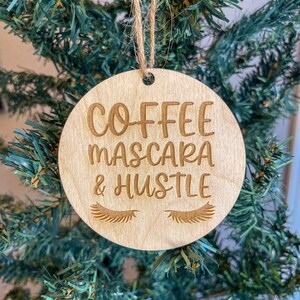 Adornos navideños para amantes del café
