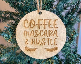 Adornos navideños para amantes del café