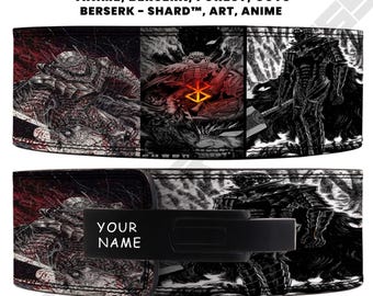 ベルセルク アニメ パワーリフティング レバーベルト: 10 mm/13 mm