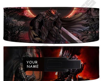 ベルセルク アニメ パワーリフティング レバーベルト: 10 mm/13 mm