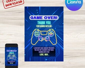 Gioco personalizzabile Truck Birthday Grazie, download digitale