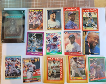 Baseball cards-Kirby Puckett Collectors cards