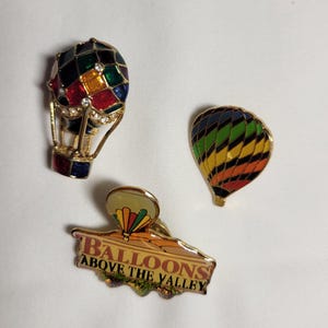 Pins- Hot Air Balloon Pins