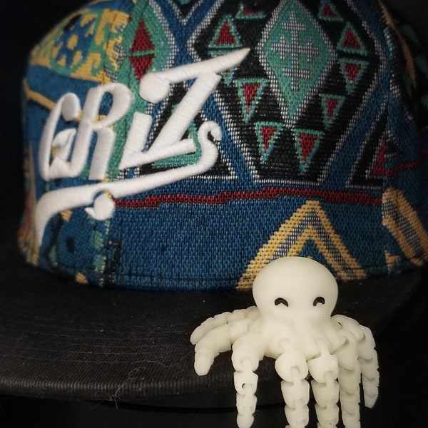 Glow in the Dark Octopus Pin