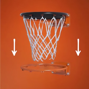 Red de Baloncesto Extraíble / Aro de Baloncesto Portátil / Aro de Baloncesto / Accesorio de Baloncesto / Equipo de Baloncesto / 45cm / 1PC