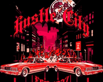 The Red OG Hustle City Hoodie