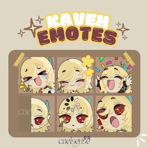 Kaveh Twitch-emoties || Genshin-emoties || Kaveh-reacties || Sumeru || Twitch-emoties