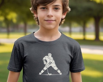 Kids Skating Hockey Motivational Shirt Youth Hockey Success Wear Youth Hockey Inspirational Tee Hockey Grit Tshirt Hockey Success Gear