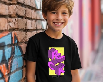 Kids "PUCK" Hockey Motivational Shirt Youth Hockey Success Wear Youth Hockey Inspirational Tee Hockey Grit Tshirt Hockey Success Gear