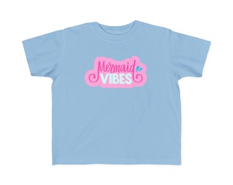 Camiseta de punto fino para niños pequeños - Mermaid Vibes