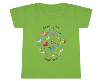 T-shirt per bambini - Unicorno della vita reale