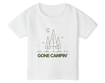 Camiseta para niños pequeños Heavy Cotton™ - Gone Campin'