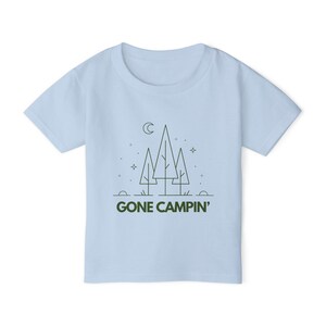 Camiseta para niños pequeños Heavy Cotton™ Gone Campin' imagen 2