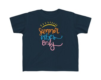 Camiseta de punto fino para niños pequeños - más Summer Vibes