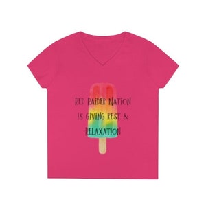 T-shirt Röd Raider Nation GIving R&R Vibes