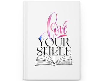 Cuaderno de tapa dura mate - Love Your Shelf