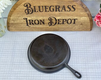 Rare John C. Johnson Cast Iron Skillet Birmingham, Alabama - Vintage Cast Iron - Father's Day Gift