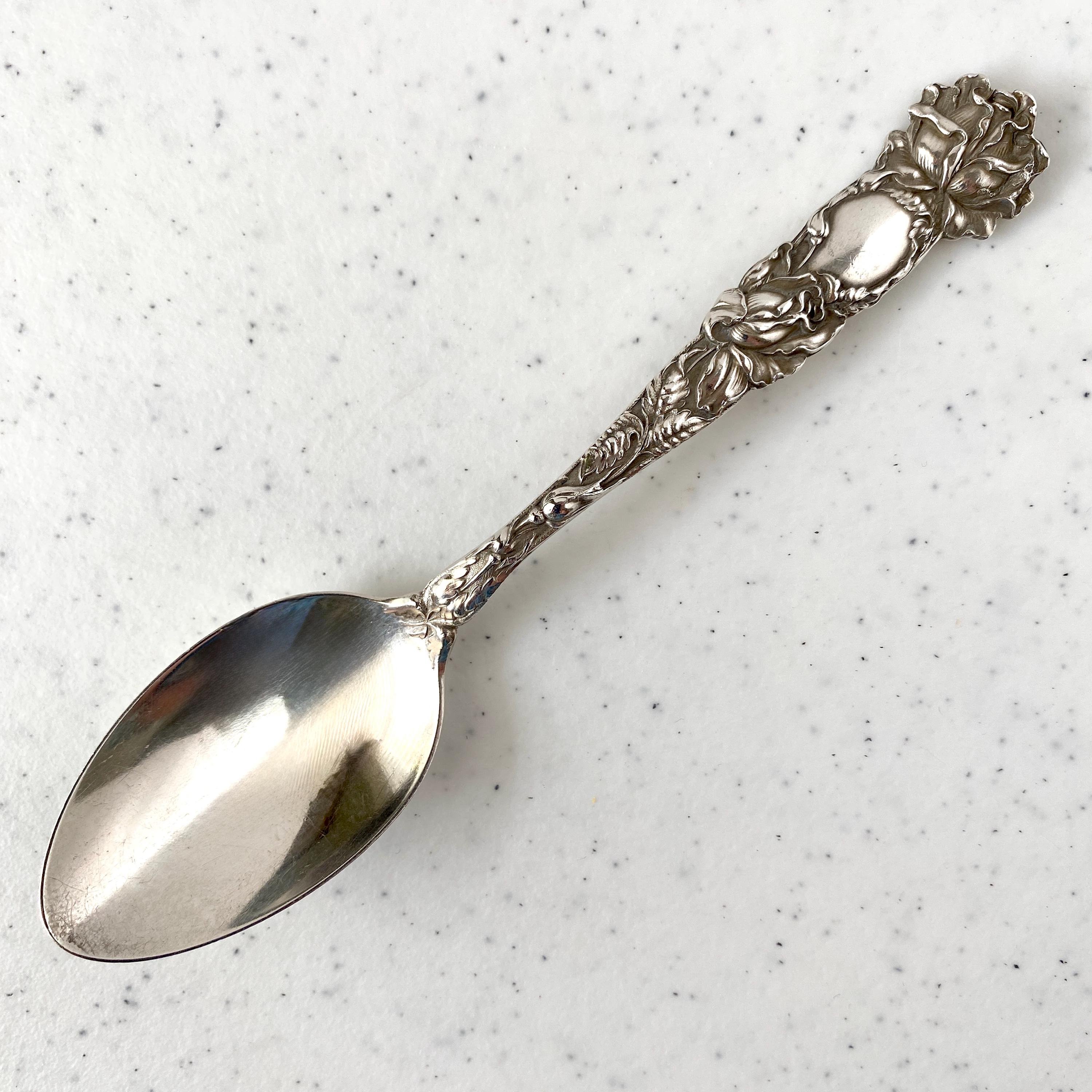 純銀　Alvin デミタス　スプーン Alvin Patent Silverware - Etsy
