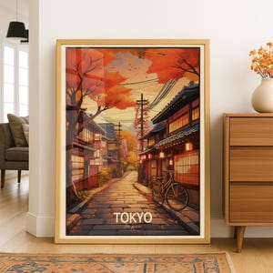 Poster Digitale Skyline di Tokyo - Download Immediato