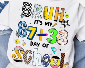 ¡Hermano, son mis 67+33 días de escuela! PNG, 67 días, hermano PNG, 100 días de escuela PNG, Sobreviví 67+33 días de escuela PNG, Regalo para maestro y estudiante