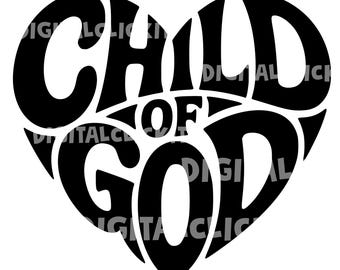 Niño de Dios SVG PNG, Svg cristiano, Fe SVG, Sublimación religiosa, Niño de Dios PNG, Diseño de sublimación SVG de Jesús, Camiseta cristiana