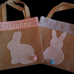 Small personalized Easter bag