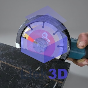 45-Grad-Fliesenschneidwerkzeug | Winkelschleifer Staubschutzhauben Set