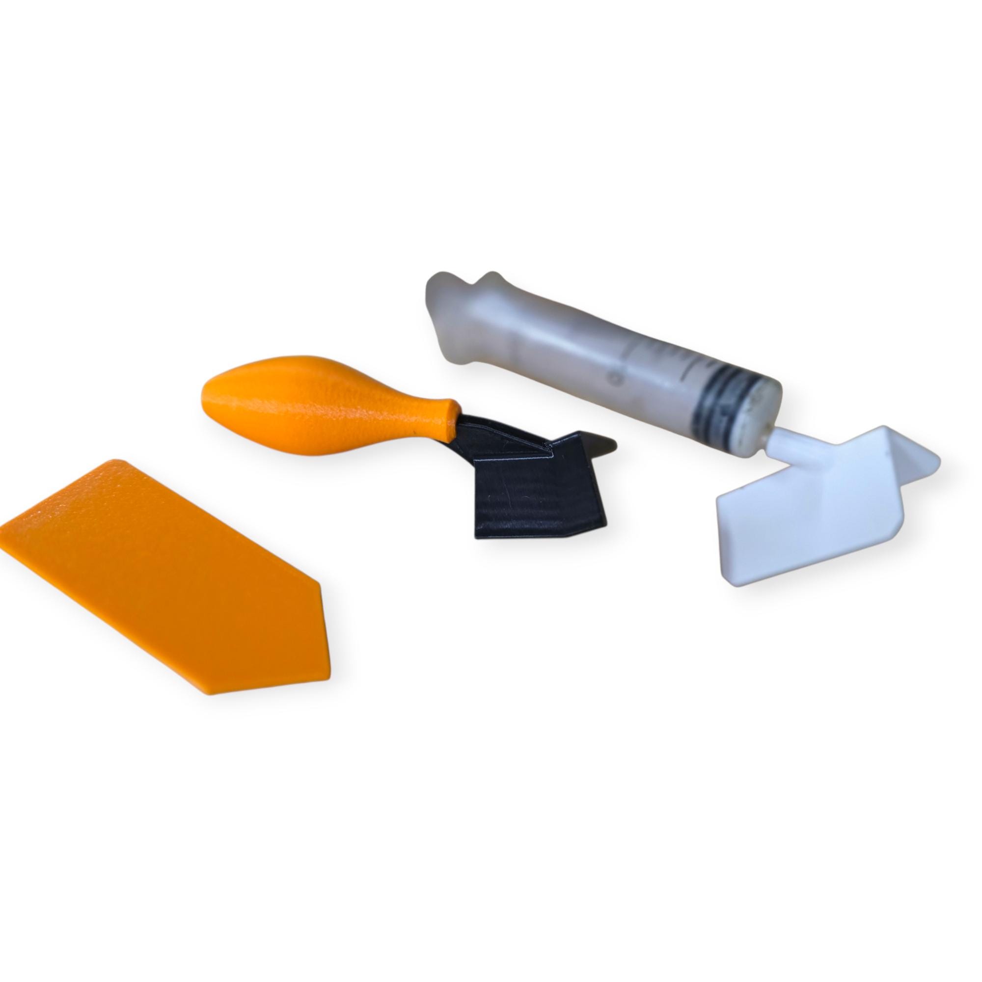Set 6 Raschietti In Ceramica Plastica Per Modellazione – Utensili Liscianti Per Argilla, Pane, Torte E Sculture – Forme Diverse Per Artigianato E Fai Da Te