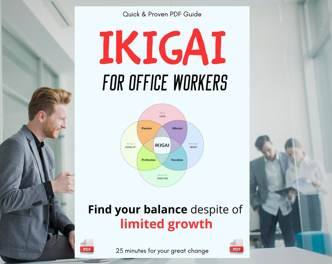 Ikigai for Office Workers Guide, Lifepurpose Roadmap, Step by Step ...