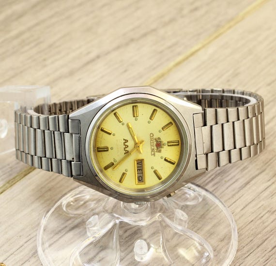 Orient AAA Crystal LH L469135 All Stainless Steel Automatic Japan