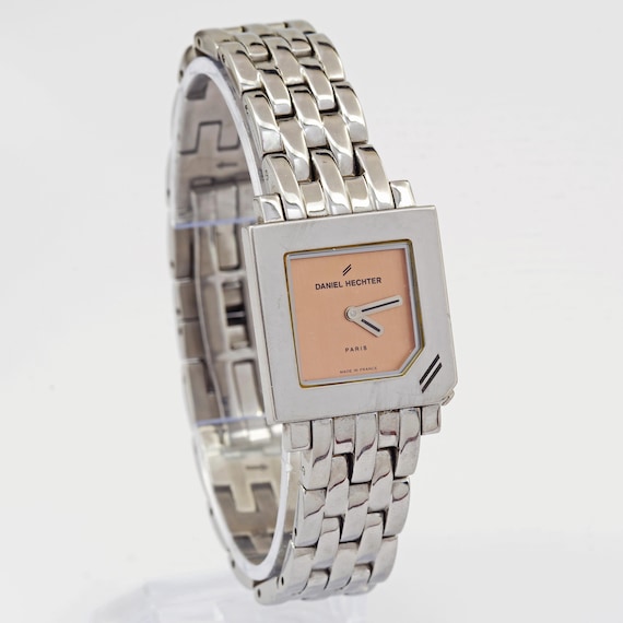 Daniel Hechter Paris Made in France vintage quartz unisex watch Ronda 762 steel